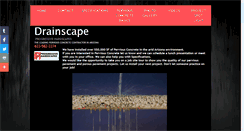 Desktop Screenshot of drainscape.com