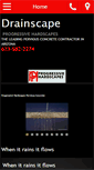 Mobile Screenshot of drainscape.com